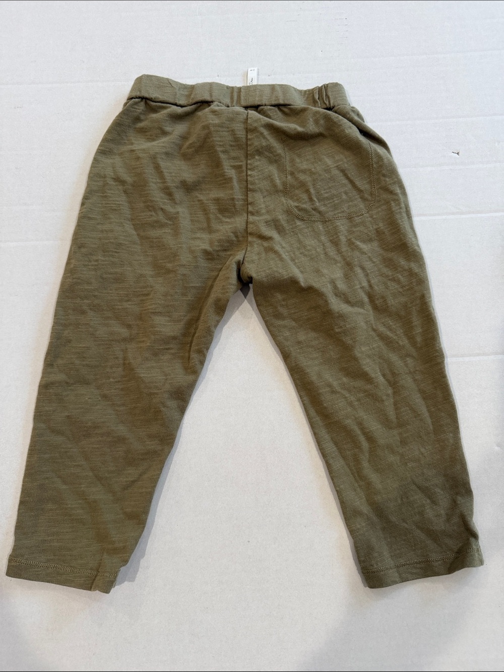 Rylee + Cru Olive Green Pull-On Pants with Faux Buttons - Picture 5 of 10